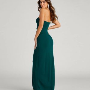 Iris One-Shoulder Crepe Dress - Image 33