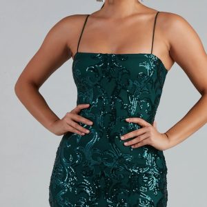 Live It Up Sequin Mini Dress - Image 4