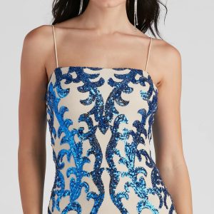 Live It Up Sequin Mini Dress - Image 8