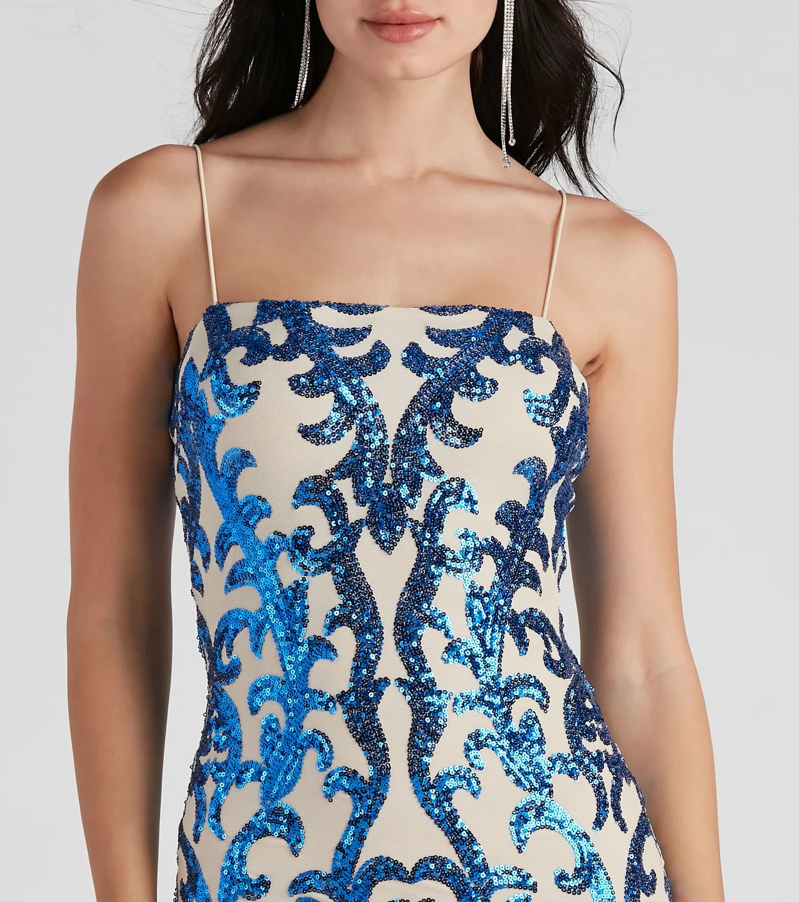 Live It Up Sequin Mini Dress - Image 8