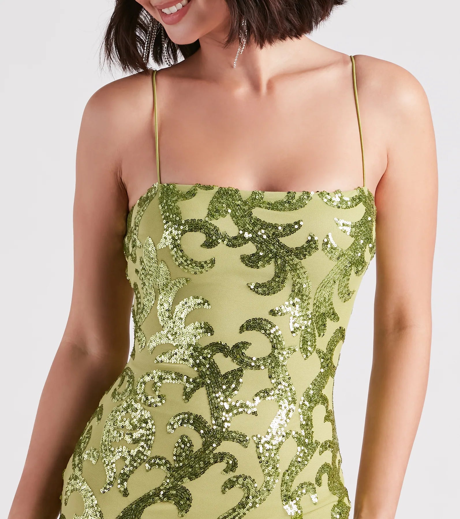 Live It Up Sequin Mini Dress - Image 16