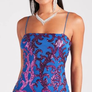 Live It Up Sequin Mini Dress - Image 28