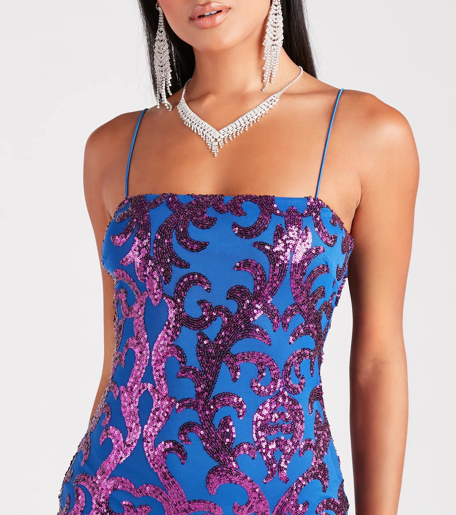 Live It Up Sequin Mini Dress - Image 28