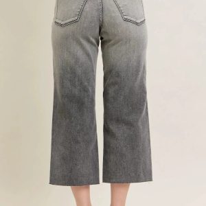 Judy Blue Full Size Wide Leg Capris Jeans Plus Size - Image 3