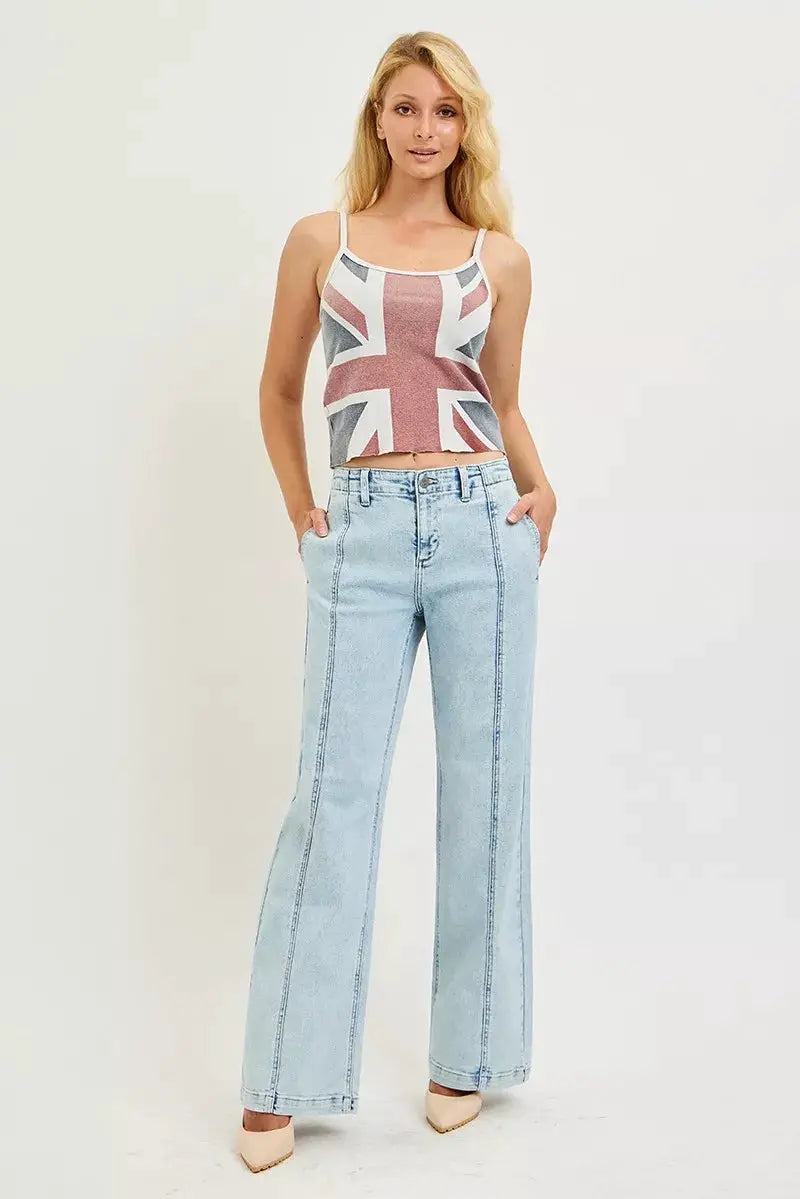 RISEN Slouchy Wide Leg Jeans - Image 6