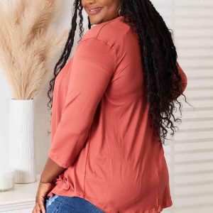 Culture Code Full Size Open Front Cardigan - Image 7