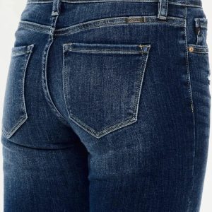 Kancan Mid Rise Button Fly Flare Jeans - Image 6