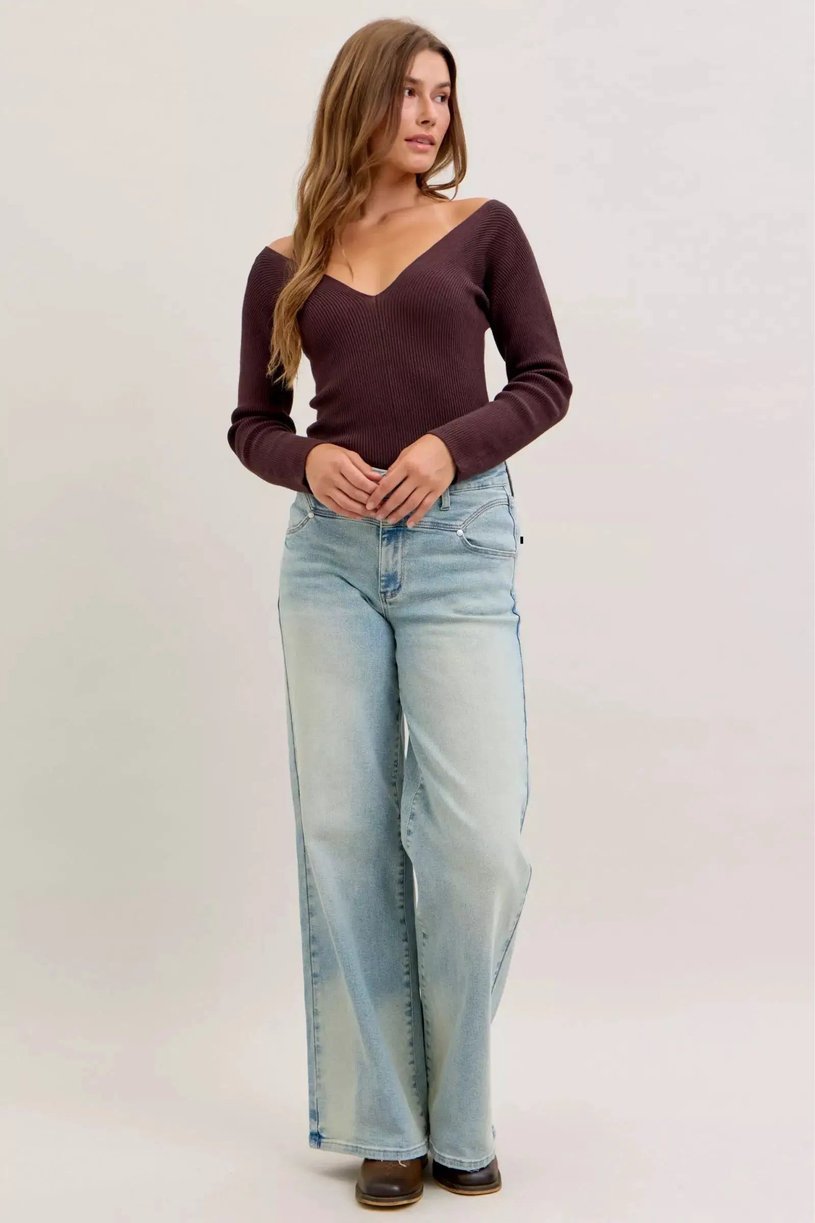 Judy Blue High Waist Column Straight Jeans - Image 5