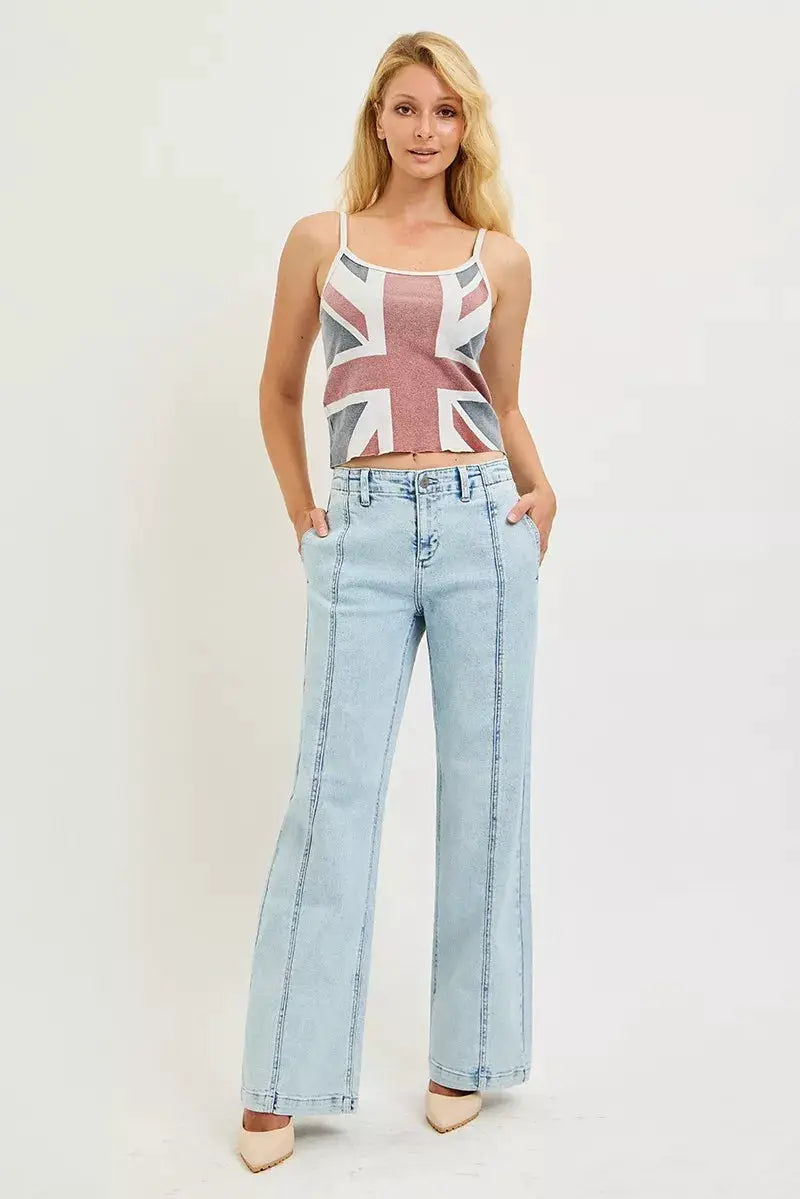RISEN Slouchy Wide Leg Jeans - Image 7