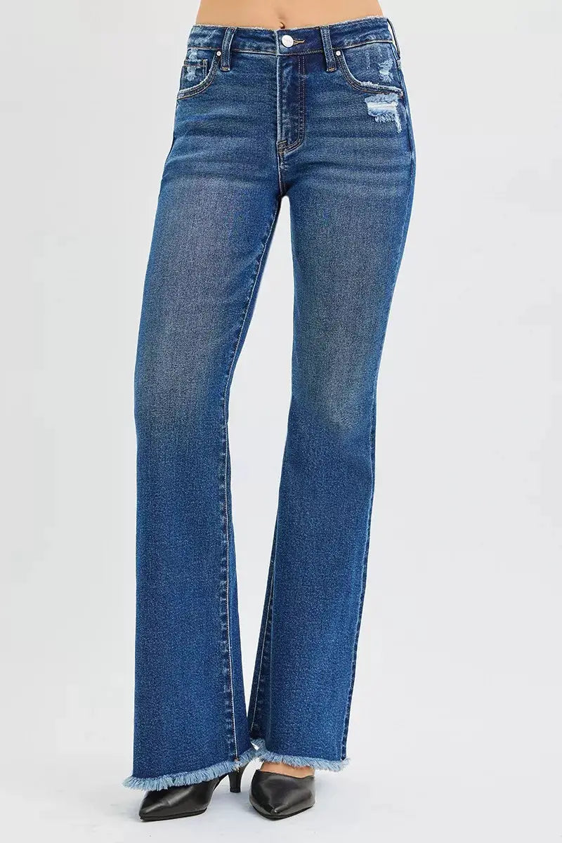 RISEN High Rise Flare Jeans - Image 2