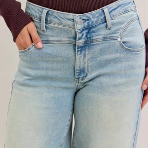 Judy Blue High Waist Column Straight Jeans - Image 11