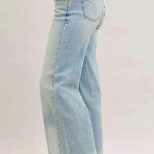 Judy Blue High Waist Column Straight Jeans - Image 3