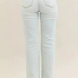 Judy Blue Full Size Destroy & Fray Hem Bootcut Jeans Plus Size - Image 4