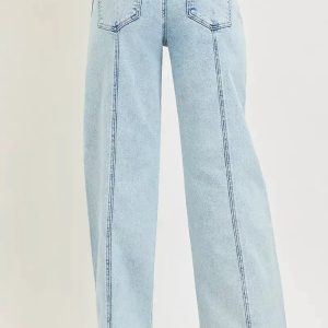 RISEN Slouchy Wide Leg Jeans - Image 3