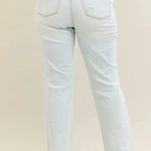 Judy Blue Full Size Destroy & Fray Hem Bootcut Jeans Plus Size - Image 7