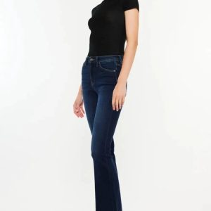 Kancan High Rise Slim Flare Jeans - Image 3