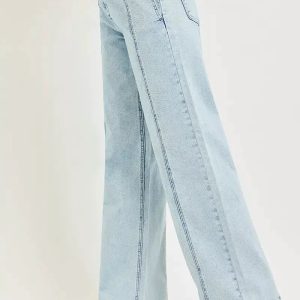 RISEN Slouchy Wide Leg Jeans - Image 4