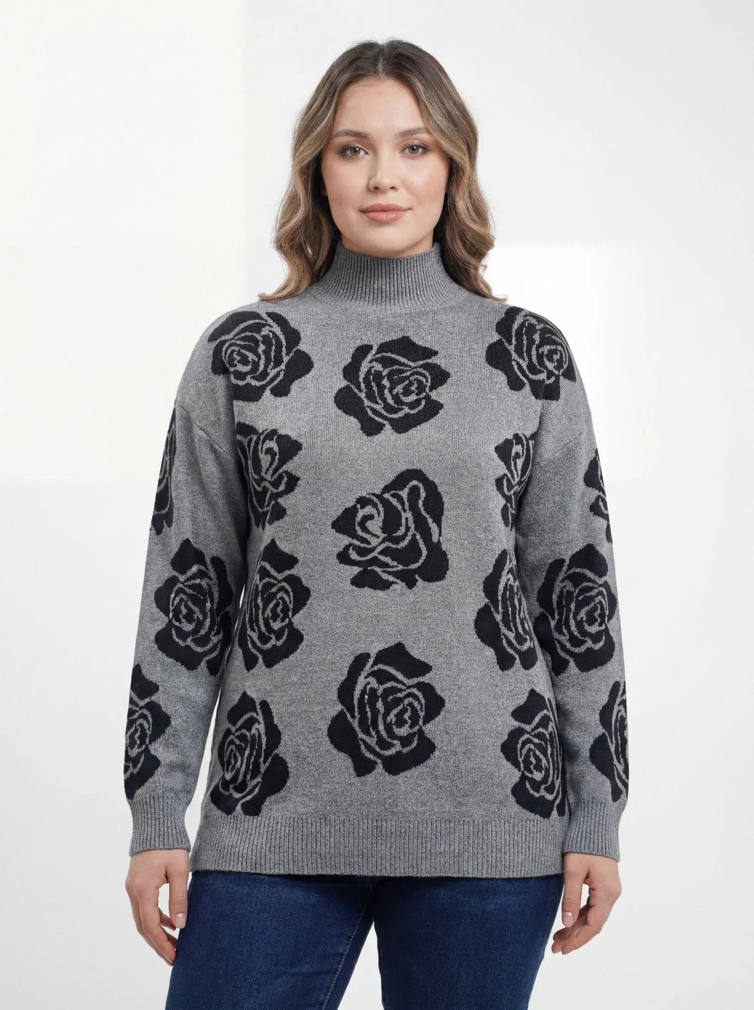 Ninety Floral Sweater - Image 1