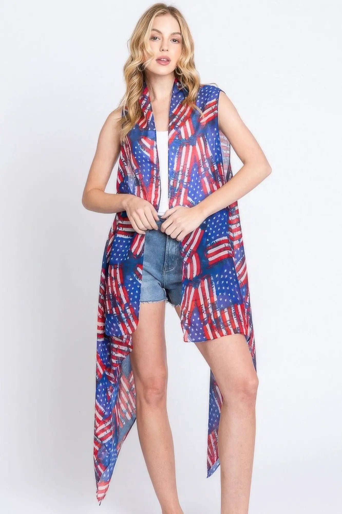 American Flag Vest - Image 1