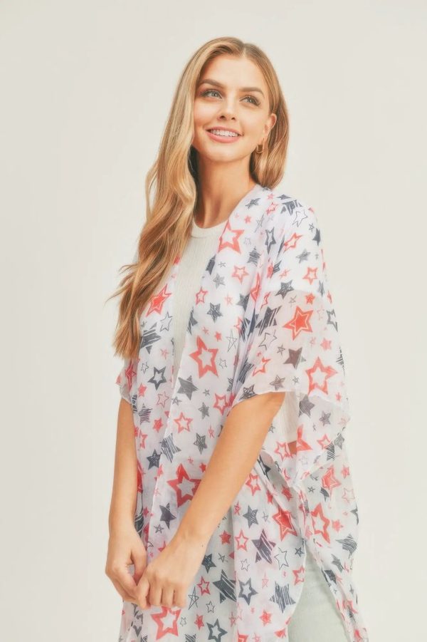 Multi Star Kimono