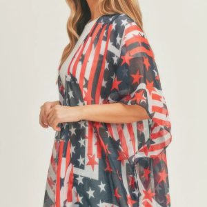 American Flag Kimono - Image 2