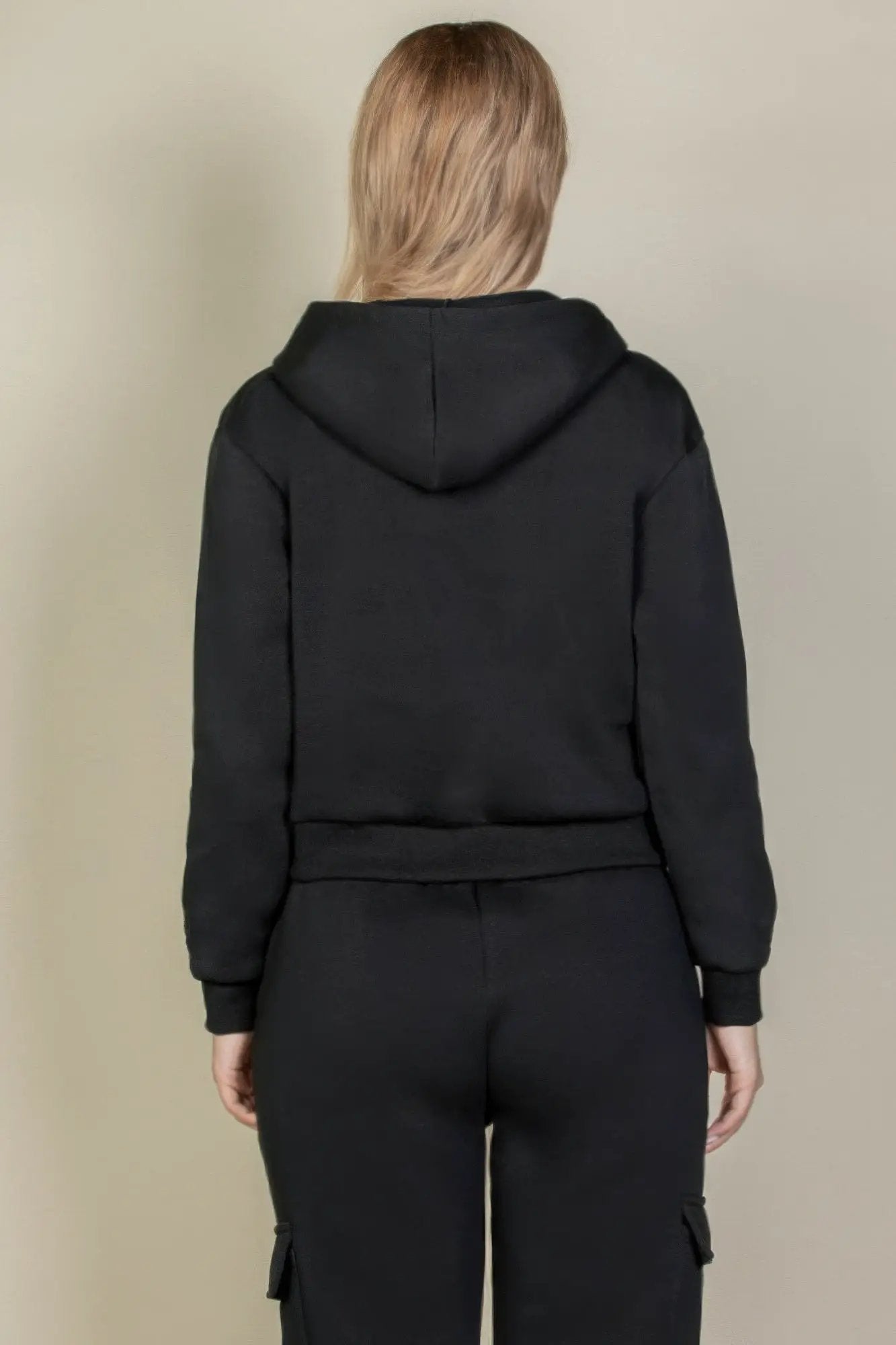 Graphic Drop Shoulder Pull Over Hoodie - Image 5
