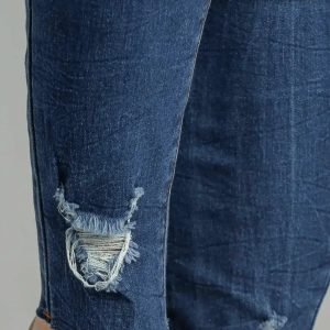 Umgee Distressed Skinny Jeans with Pockets - Image 5