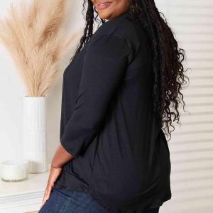 Culture Code Full Size Open Front Cardigan - Image 2
