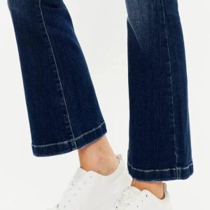Kancan Mid Rise Button Fly Flare Jeans - Image 7