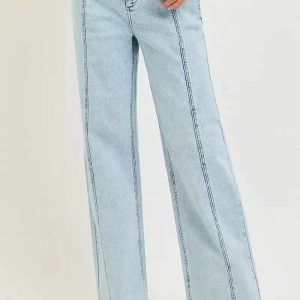 RISEN Slouchy Wide Leg Jeans - Image 2