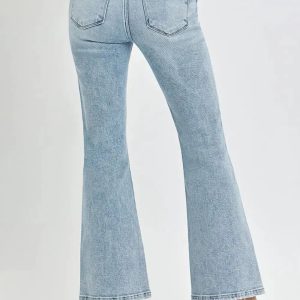 RISEN Full Size High Rise Ankle Flare Jeans - Image 2