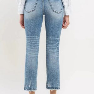 Lovervet Full Size High Rise Slim Straight Jeans - Image 2