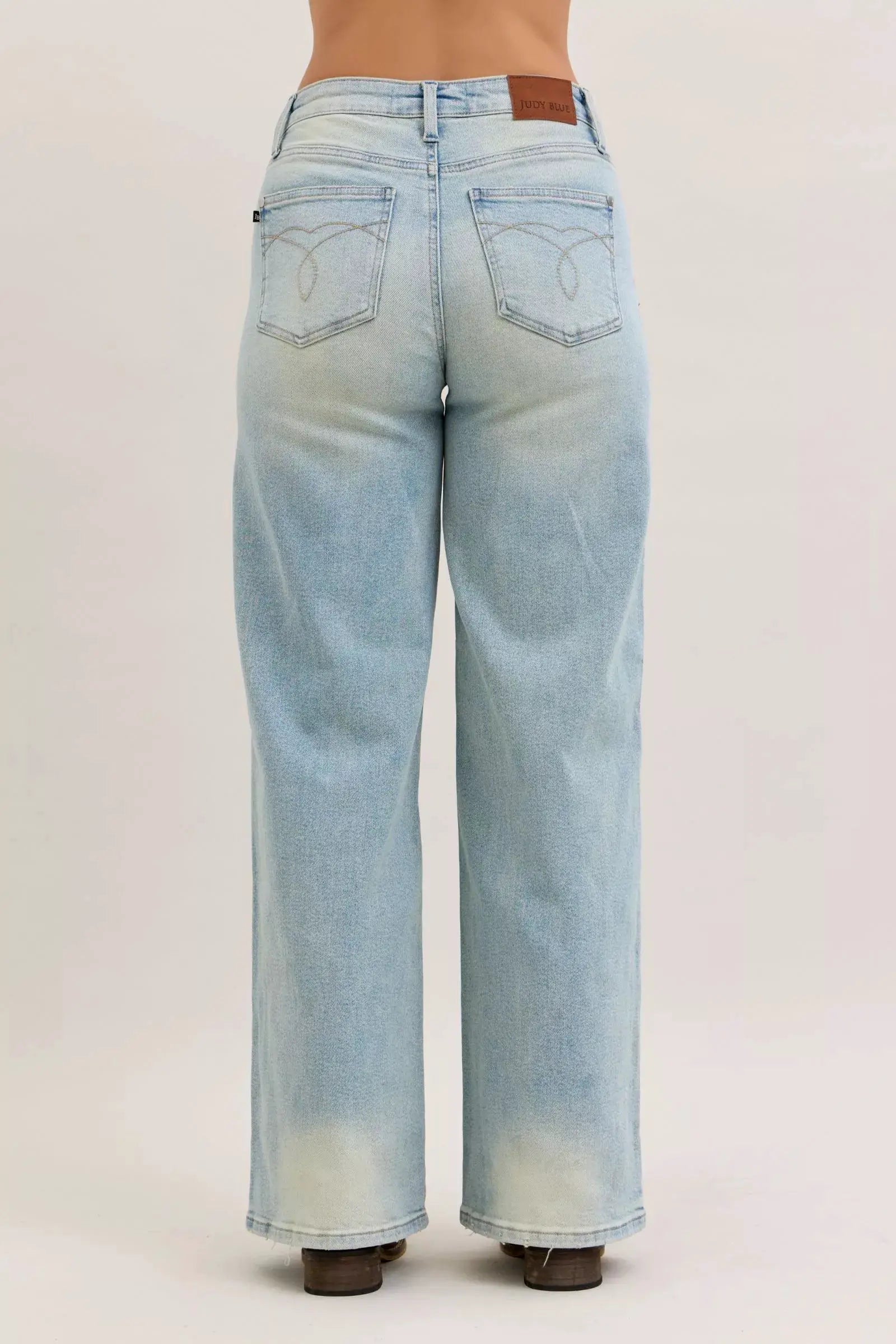 Judy Blue High Waist Column Straight Jeans - Image 4
