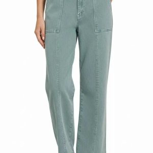 Zenana Straight Leg Utility Pocket Jeans - Image 3