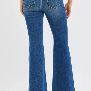 RISEN High Rise Flare Jeans - Image 5