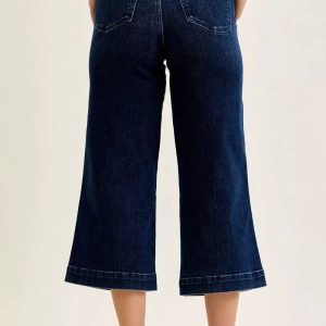 Judy Blue High Waist Ankle Wide Jeans - Image 6
