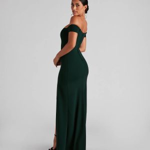 Myra Formal High Slit Dress - Image 6