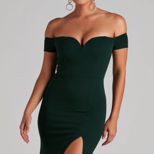 Myra Formal High Slit Dress - Image 8