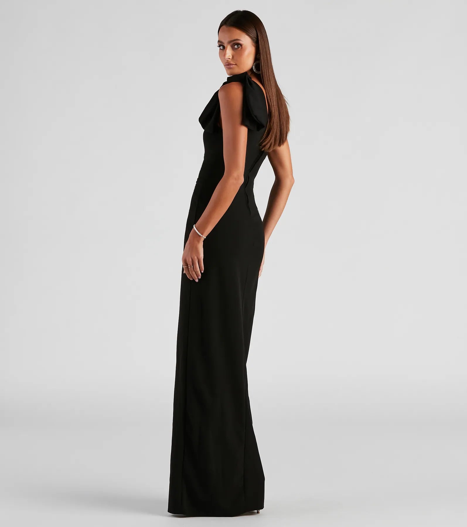Star Formal One-Shoulder Mermaid Dress - Image 2
