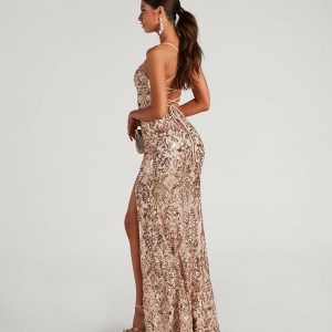 Kinsley Formal Sequin Mermaid Dress - Image 2