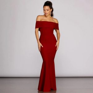 Maddison Sleeveless Mermaid Dress - Image 5
