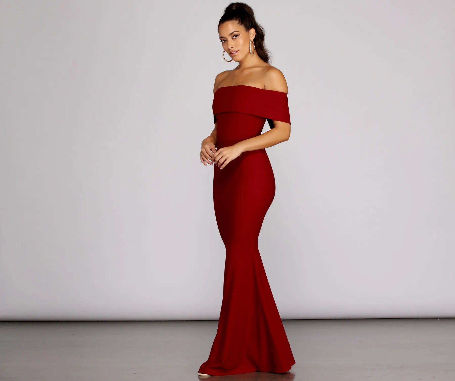 Maddison Sleeveless Mermaid Dress - Image 6