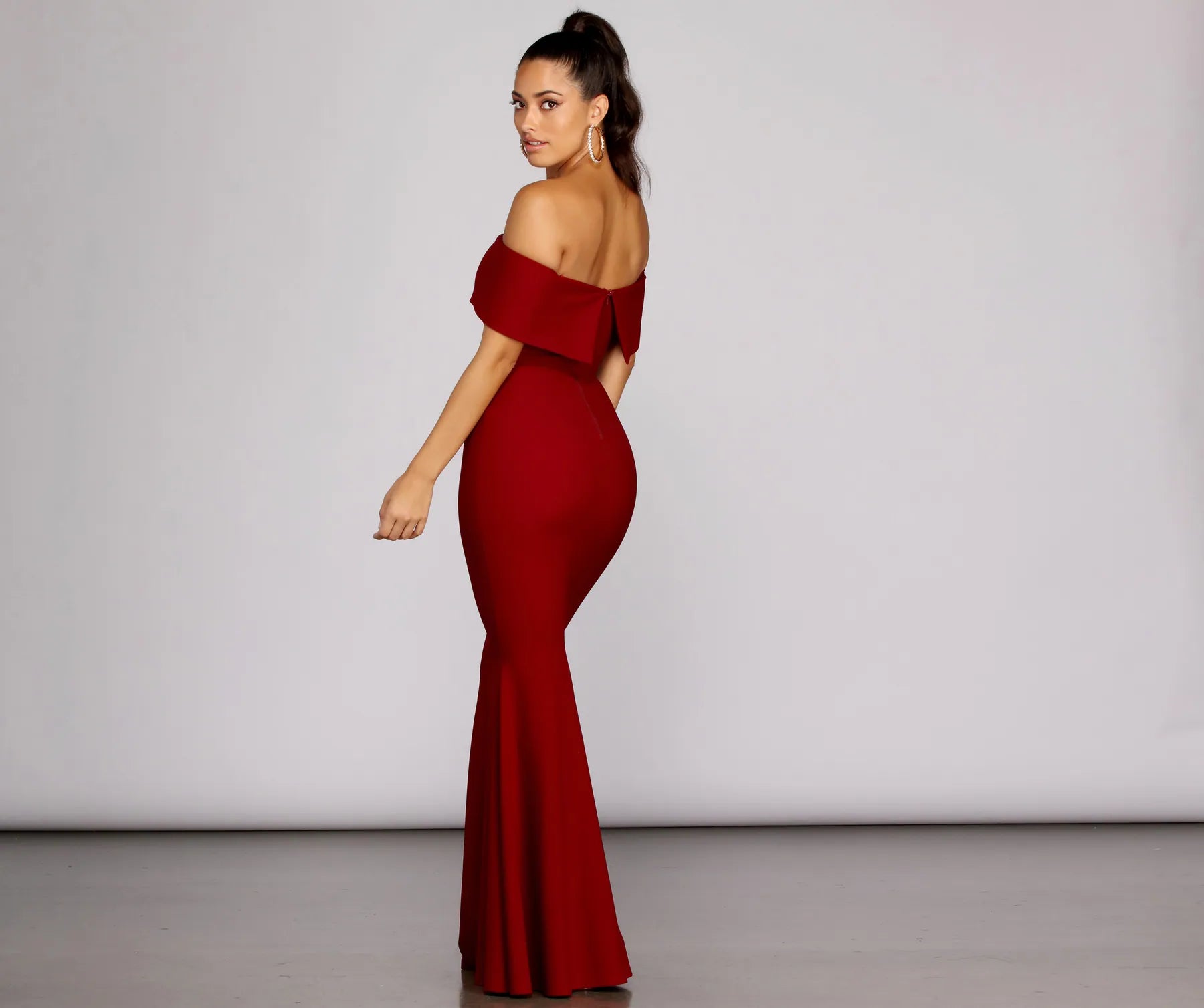 Maddison Sleeveless Mermaid Dress - Image 7