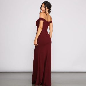 Myra Formal High Slit Dress - Image 18