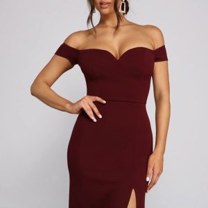 Myra Formal High Slit Dress - Image 19
