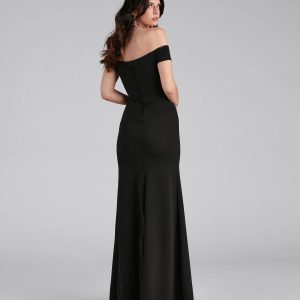 Myra Formal High Slit Dress - Image 26