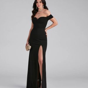Myra Formal High Slit Dress - Image 28