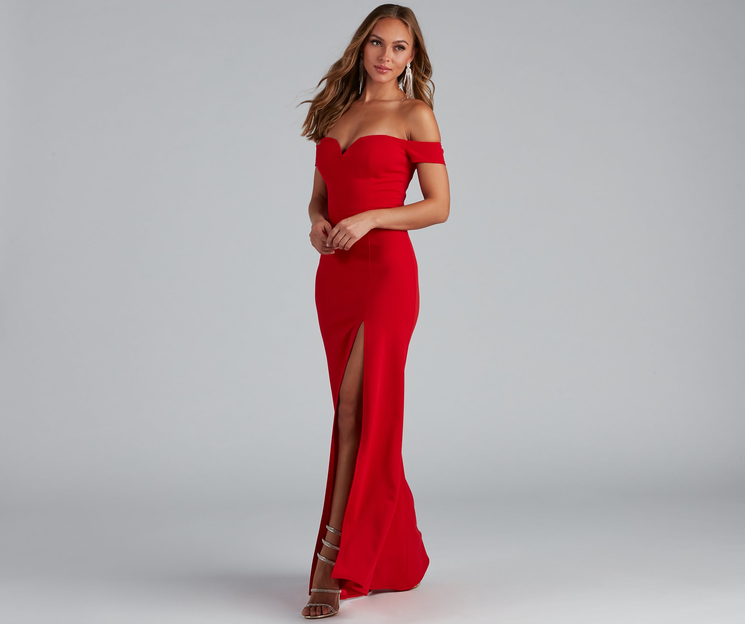 Myra Formal High Slit Dress - Image 12