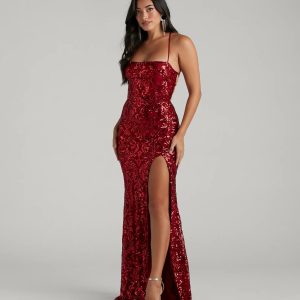 Kinsley Formal Sequin Mermaid Dress - Image 8
