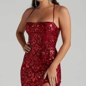 Kinsley Formal Sequin Mermaid Dress - Image 9